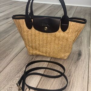Longchamp pliage basket style purse!